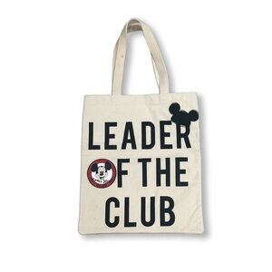 Disney Cream Leader of the Club Tote Bag